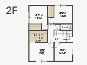 間取り図2階